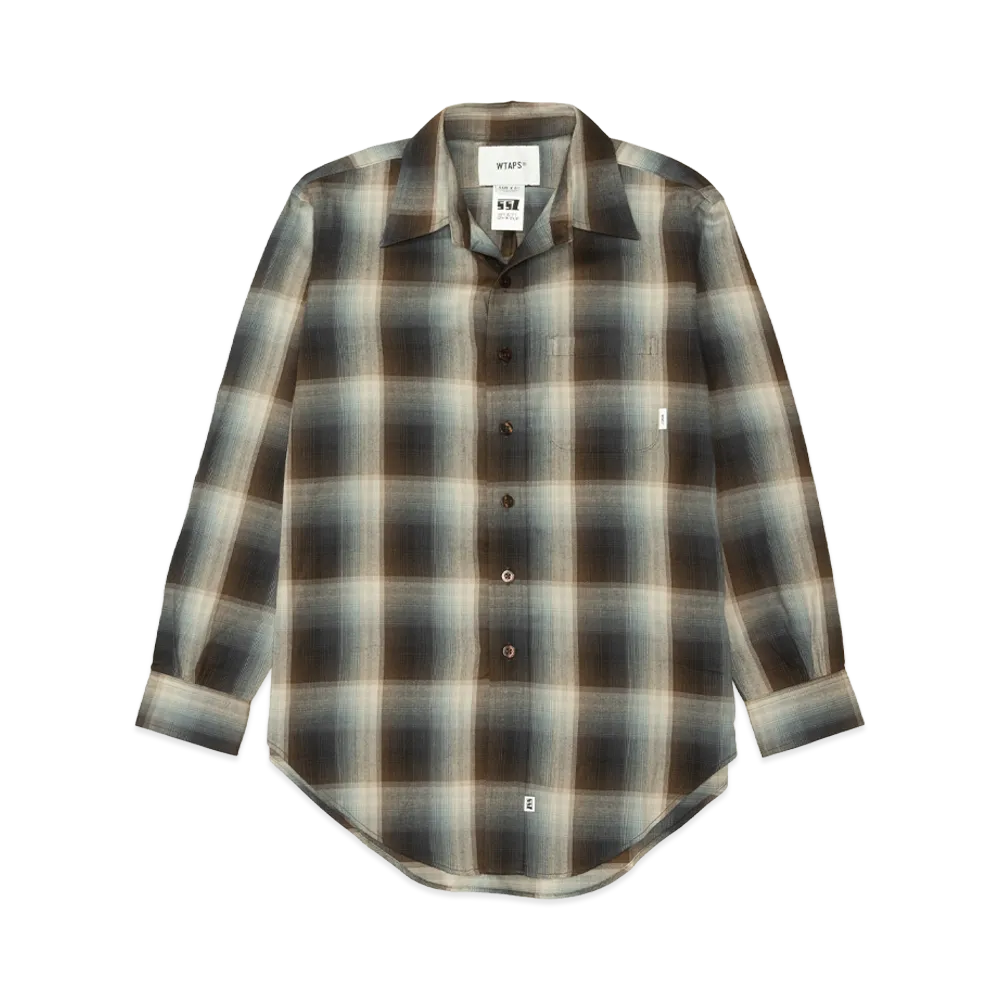 WTAPS x SSZ Dwindle 02 / LS / Rayon.Ombr.Textile.SSZ "Brown"