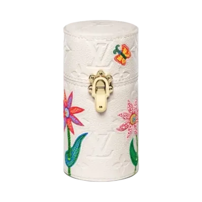 Louis Vuitton x Yayoi Kusama Flowers 100ml Travel Case "Blanc"