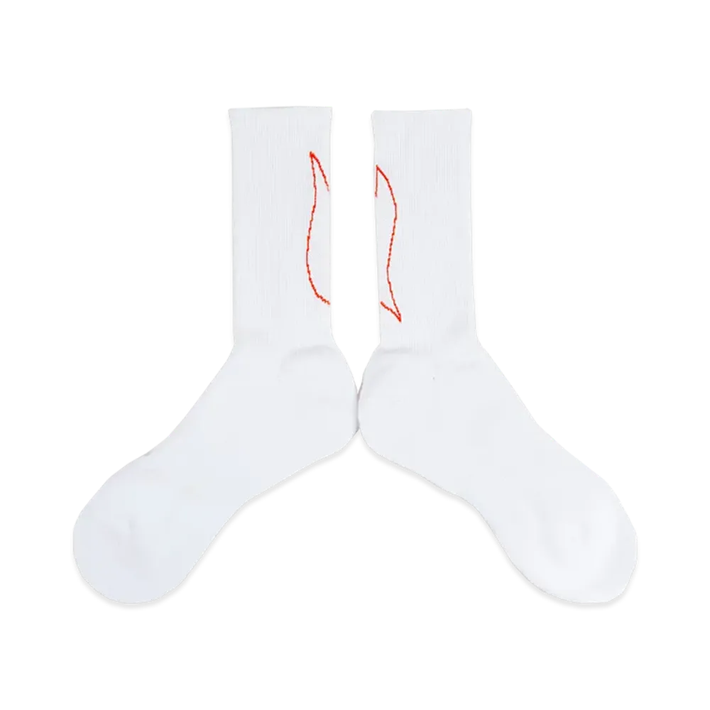 GDC High Socks "White"