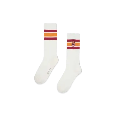 graniph x Evangelion New Theatrical Edition Unit 2 Long Socks "White"