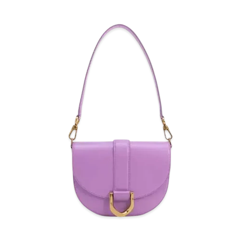 CHARLES & KEITH Gavine Saddle Bag "Violet"