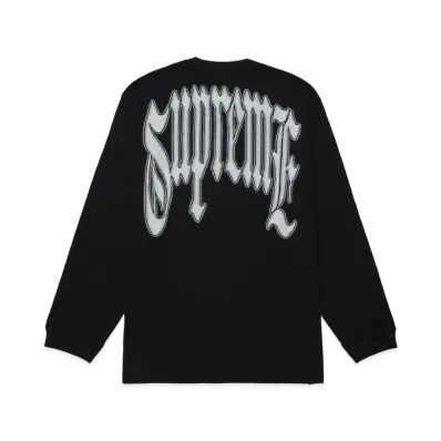 Supreme Intarsia L/S Top "Black"