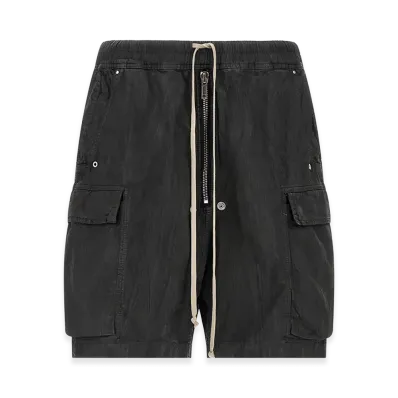 Rick Owens DRKSHDW Cargobela' Bermuda Shorts "Black"