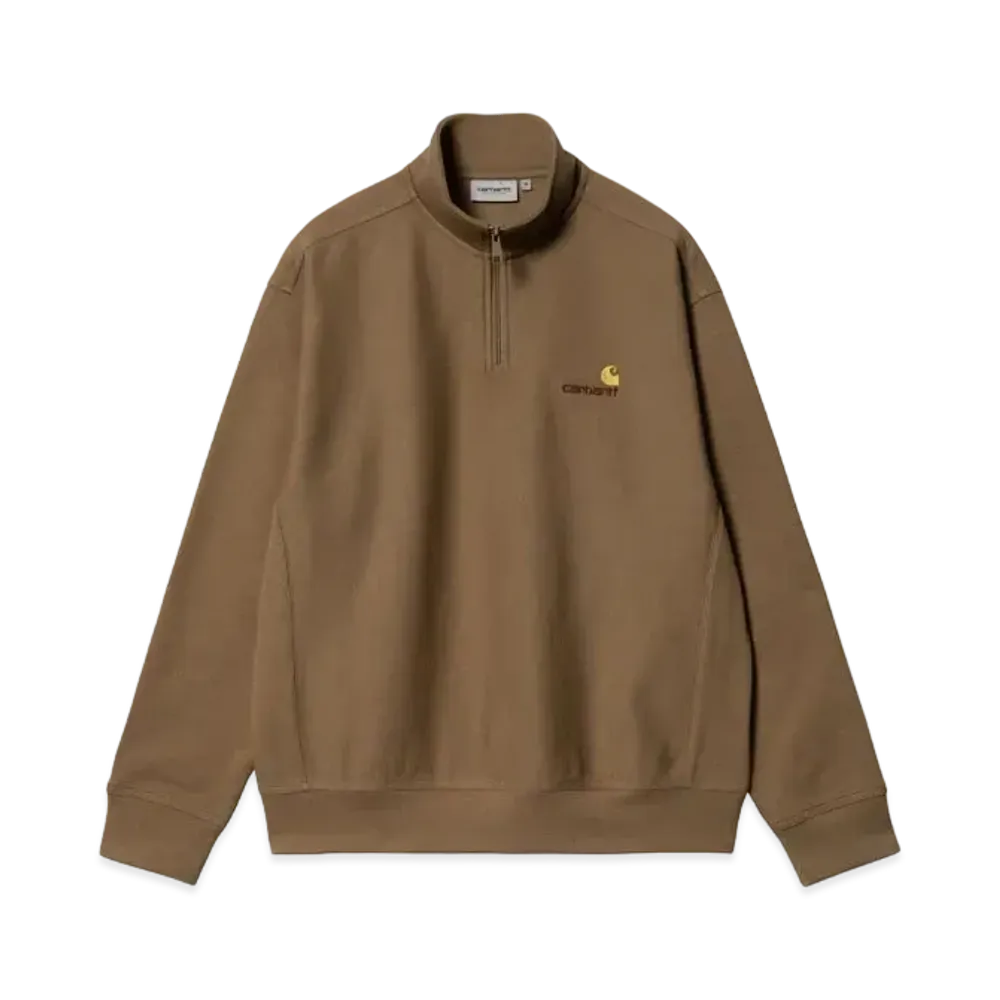 Carhartt Half Zip American Script Sweatshirt "Buffalo"