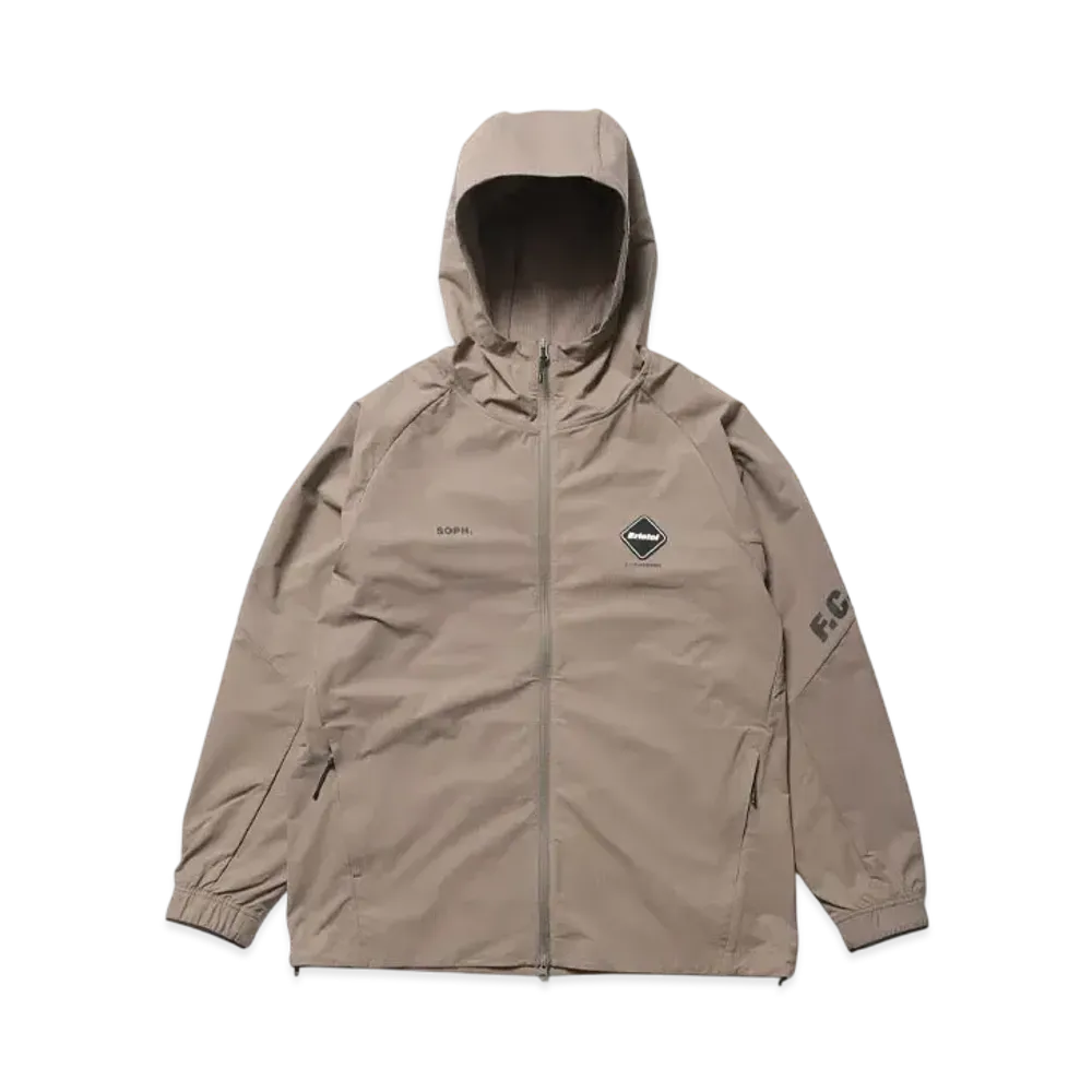F.C.Real Bristol 4Way Stretch Ventilation Anthem Jacket "Light Brown"