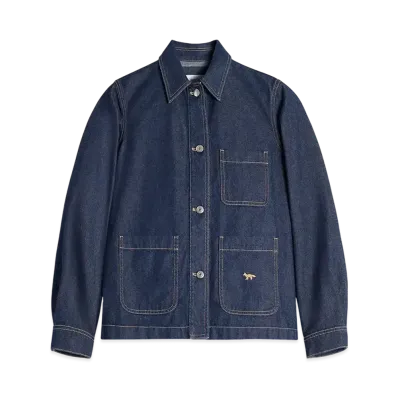 Maison Kitsune Workwear Denim Jacket "Indigo"