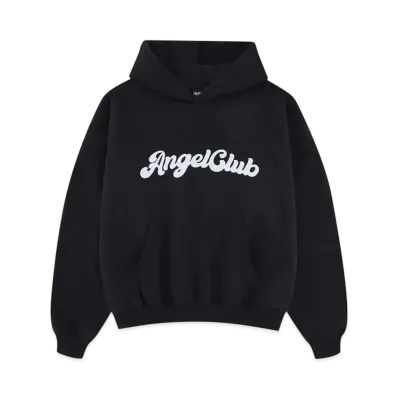 SPLR ANGEL Oversized Logo Hoodie "Black"