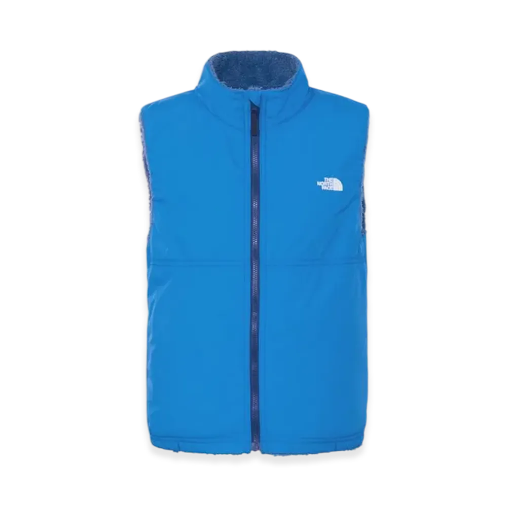 The North Face Reversible Cozy Vest Kids "Clear Lake Blue/Mountain Blue"