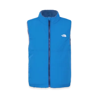 The North Face Reversible Cozy Vest Kids "Clear Lake Blue/Mountain Blue"