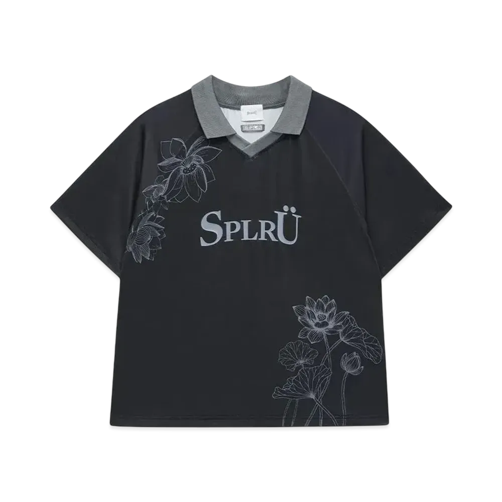 SPLR x Bless U Lotus Game Shirts "Black"