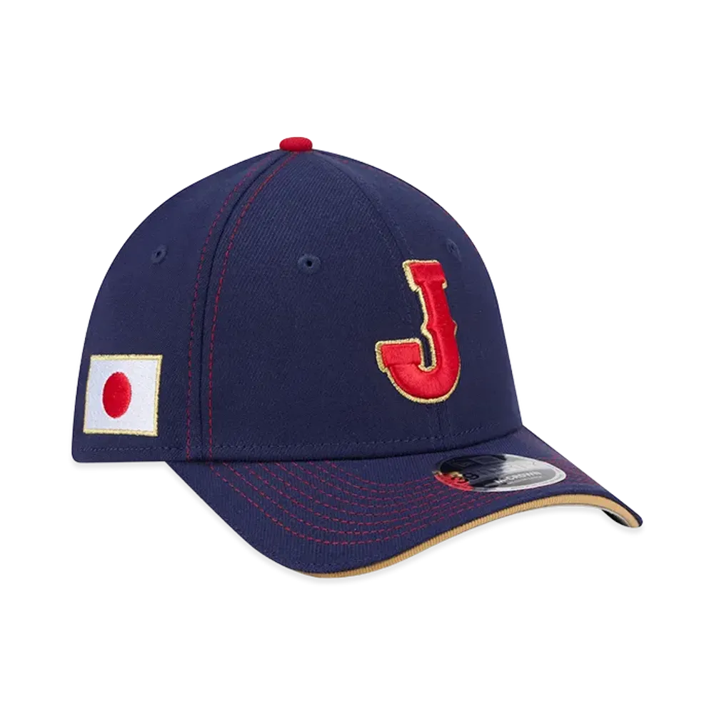 NEW ERA Japan Baseball 2026WBC World Baseball Classic M-Crown 39Thirty Flex Hat "Navy"