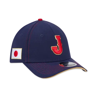 NEW ERA Japan Baseball 2026WBC World Baseball Classic M-Crown 39Thirty Flex Hat "Navy"