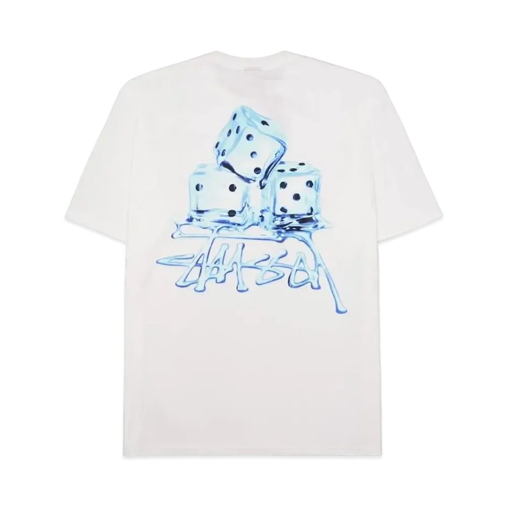Stussy Melted Tee "White"