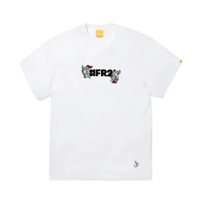 FR2 Embroidery Angel Rose T-Shirt "White"