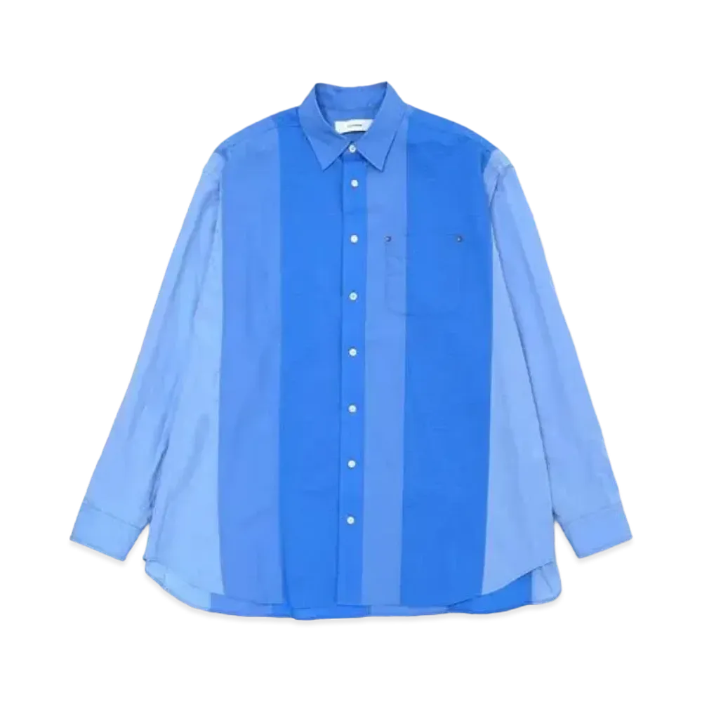 FACETASM Wrinkle Big Heart Shirt "Light Blue"