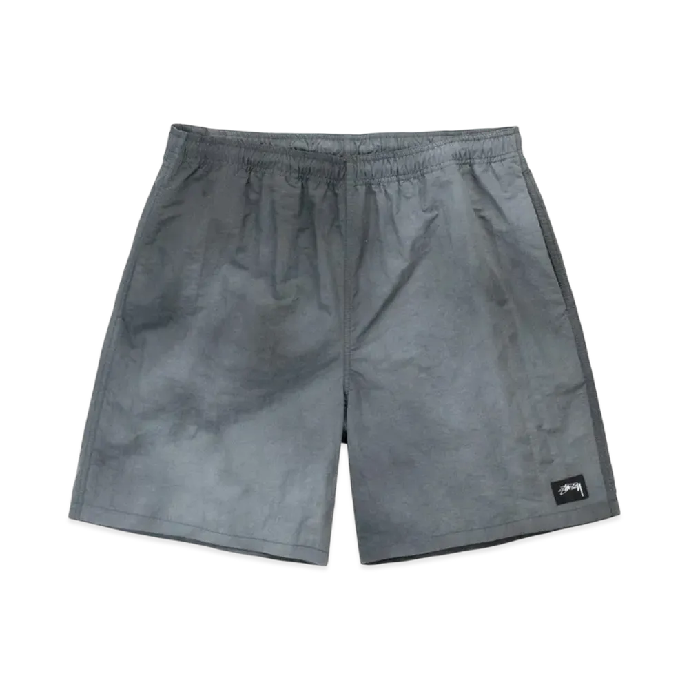Stussy Wave Dye Nylon Shorts "Grey"