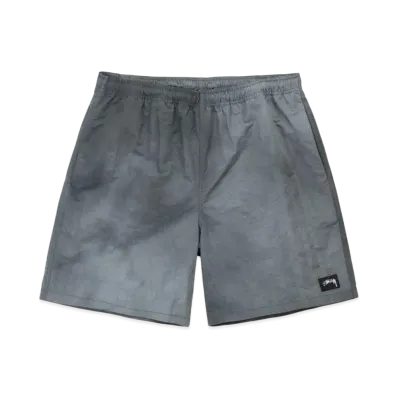 Stussy Wave Dye Nylon Shorts "Grey"