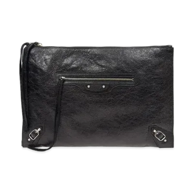 BALENCIAGA Handbag Calfskin "Black"