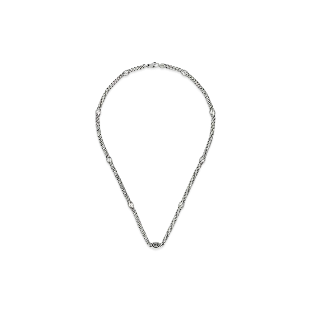 GUCCI Thin Interlocking G Necklace