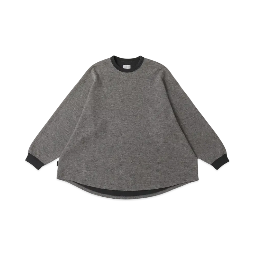 S.F.C Super Big Double Face LS Tee "Grey"