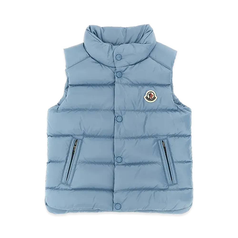 MONCLER Kids Bernard Vest "Light Blue"