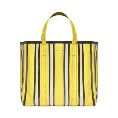 BALENCIAGA Barbes Medium East-west Shopper Bag "Yellow"