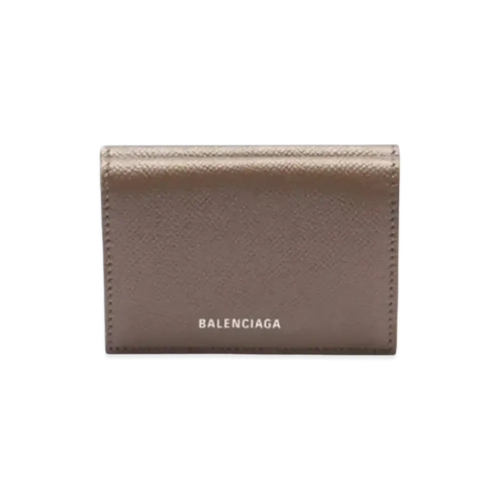 BALENCIAGA Ville Mini Wallet "Gray"