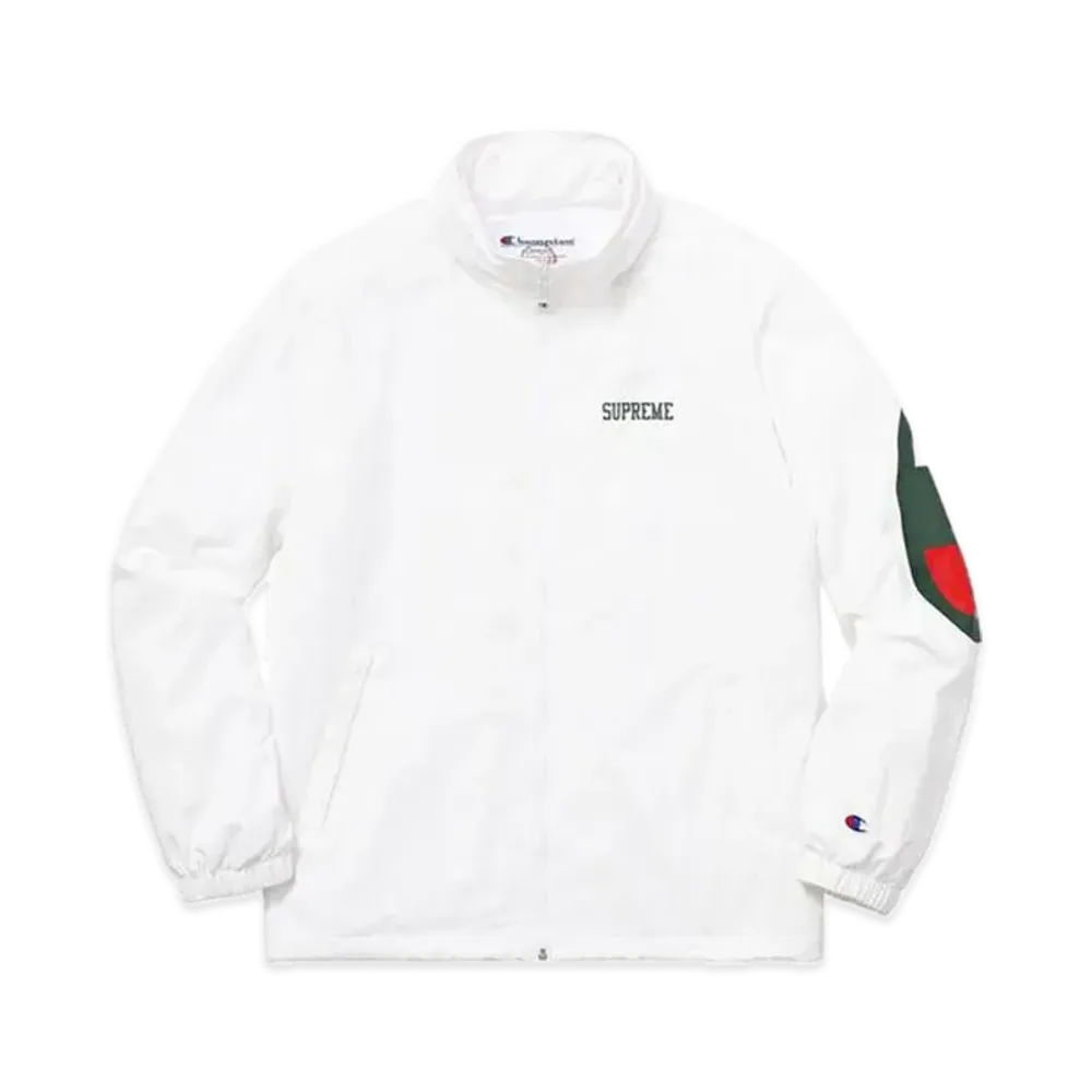 Supreme x Champion Track Jacket "White"