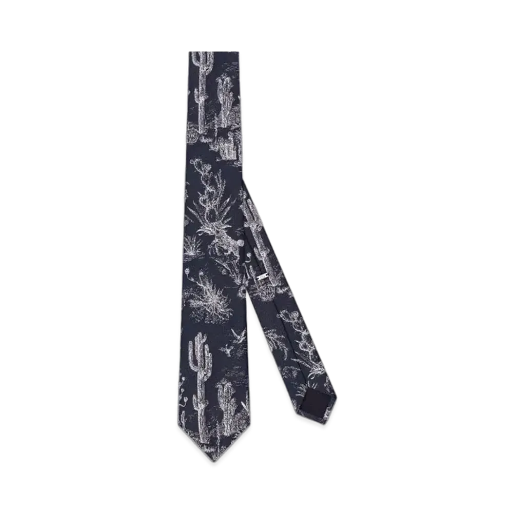 Dior x Cactus Jack Neck Tie "Navy Blue"