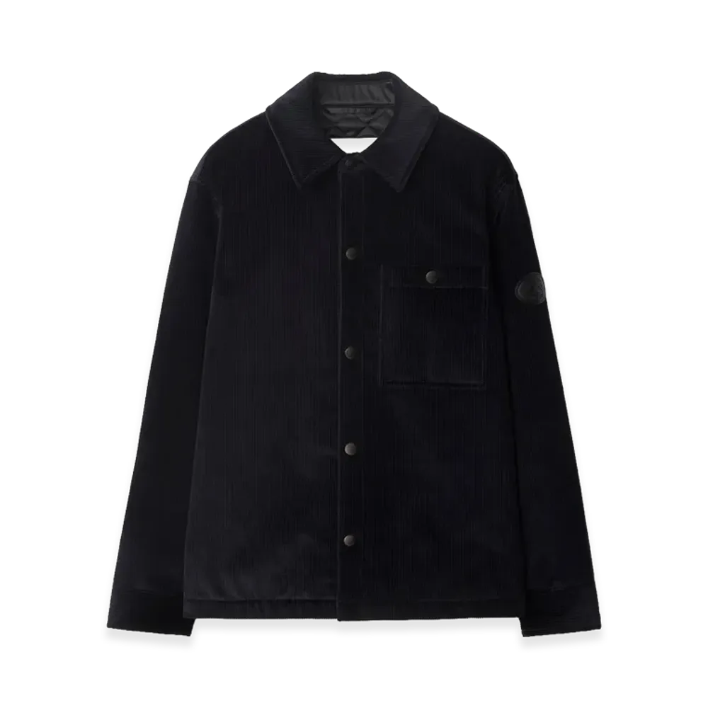 Burberry Corduroy Overshirt "Twilight Blue"