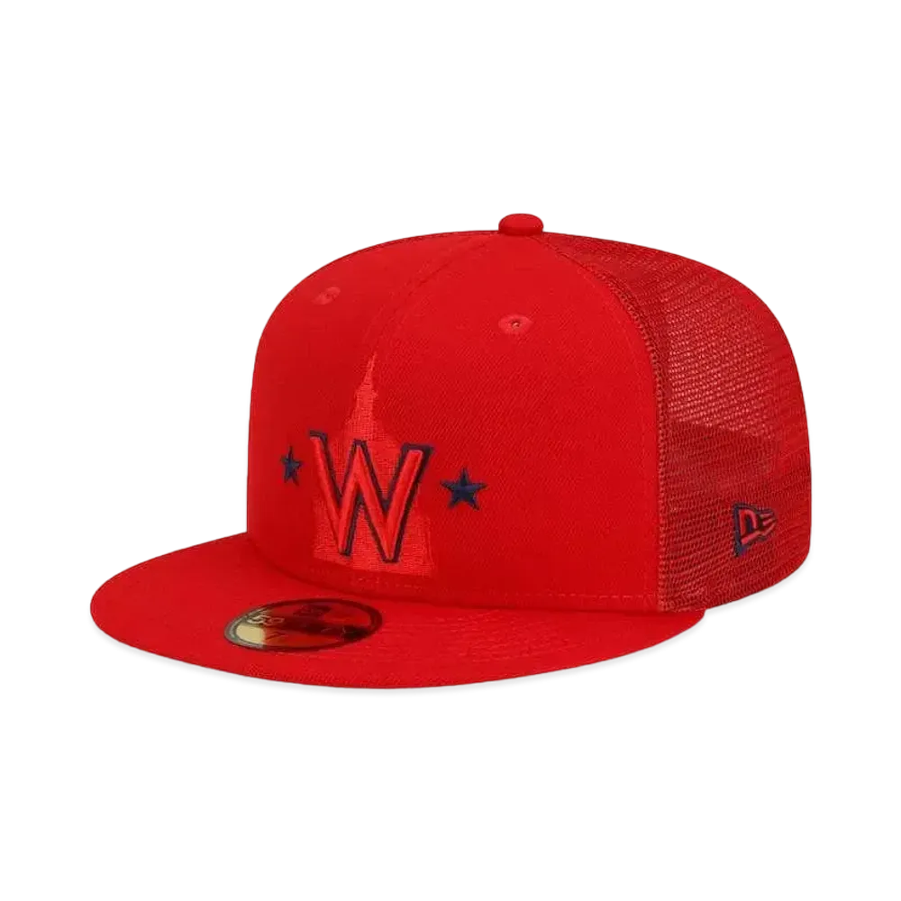 NEW ERA MLB22 BP 5950 WASNAT OTC JP "Red"