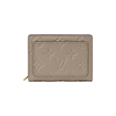 Louis Vuitton Portefeuille Claire Monogram Empreinte Tourterelle "Beige"