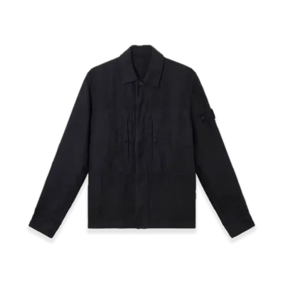 Stone Island 1200010 Diagonal Linen Stone Island Ghost "Navy Blue"