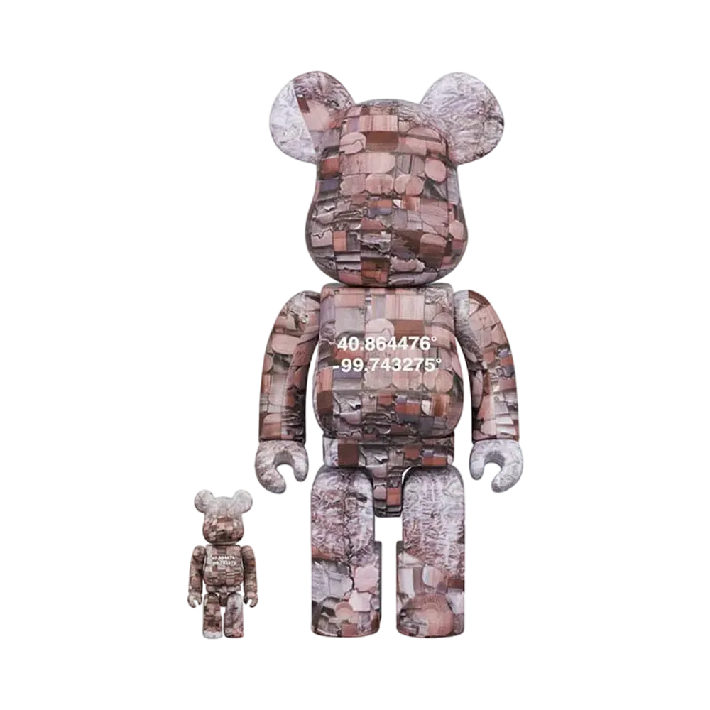 Bearbrick Benjamin Grant OVERVIEW NEBRASKA 100% & 400%