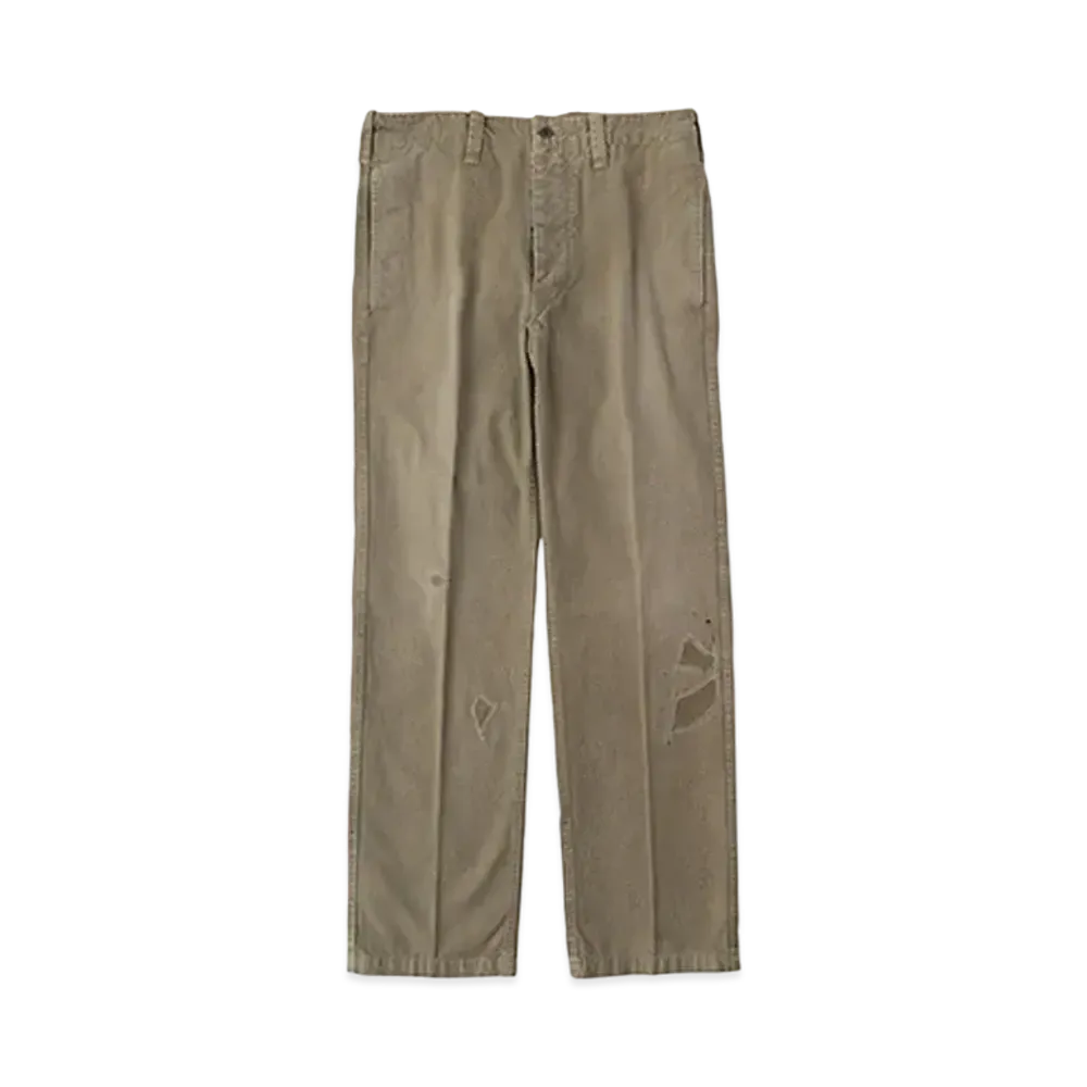 visvim GIFFORD PANTS DMGD "Olive"