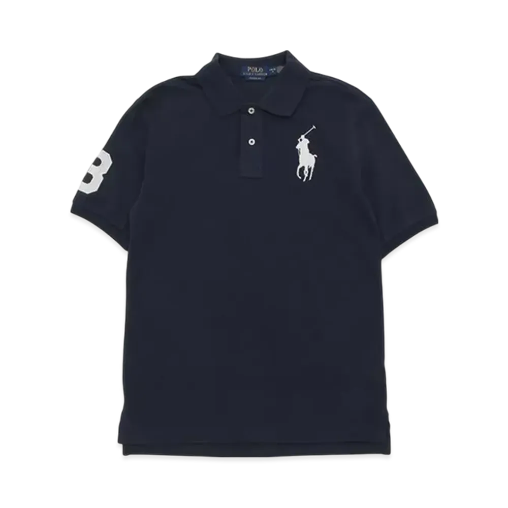 Polo Ralph Lauren Kids SS Big Pony Mesh Polo "Navy"