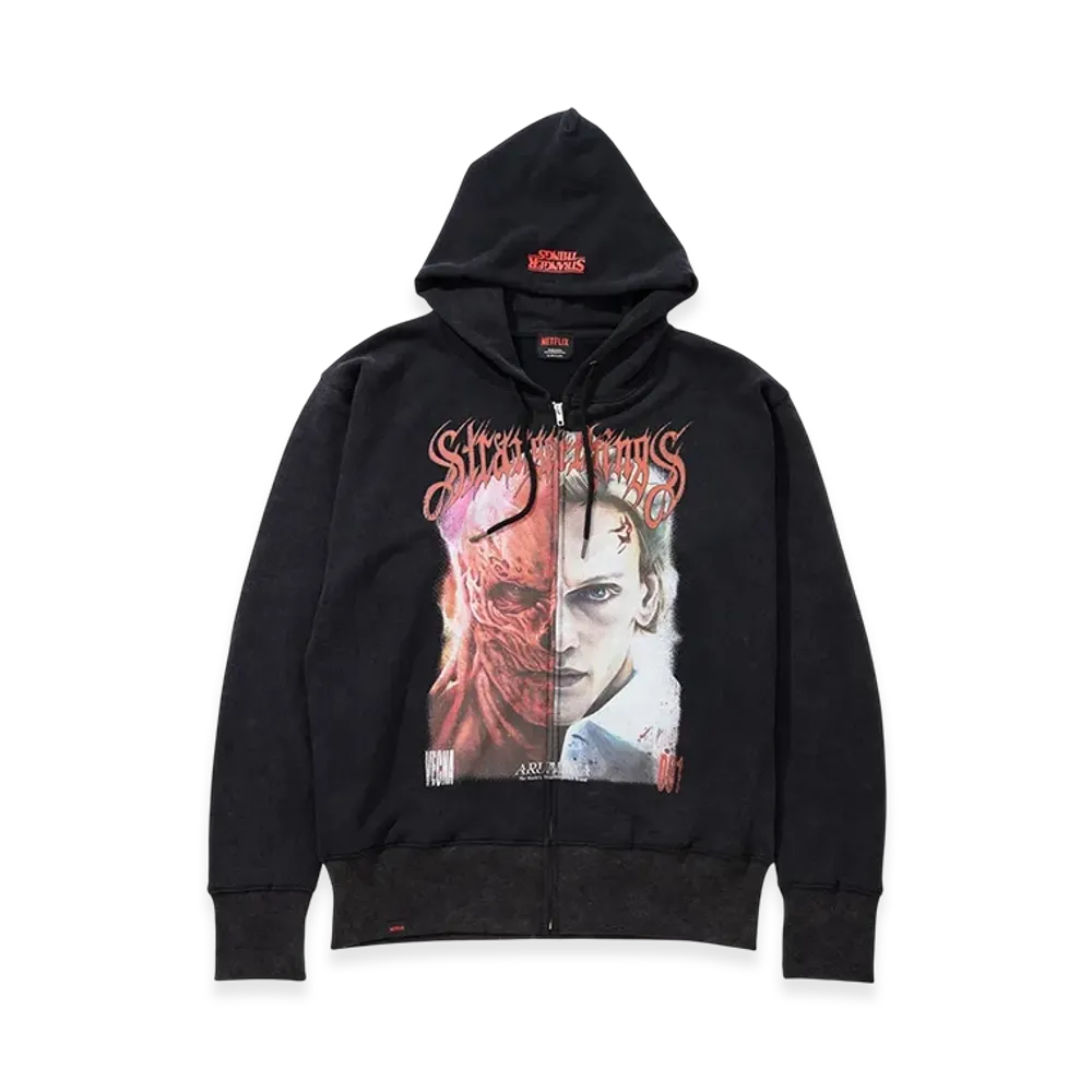 Netflix Stranger Things x V.A. x ARUMANA Vecna/001 Zip Hoodie "Black"
