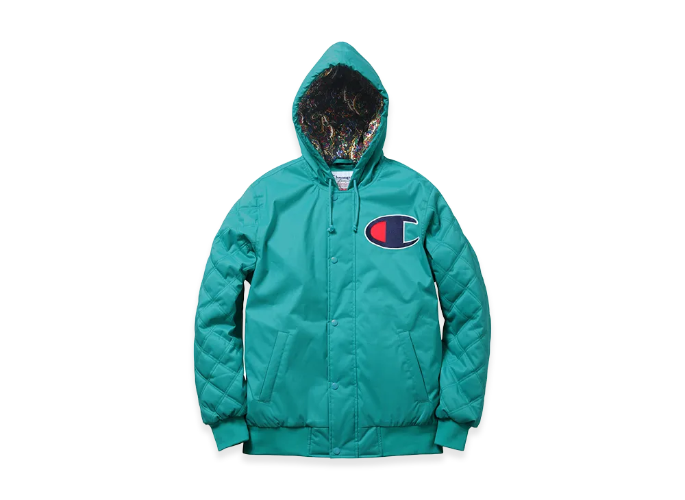 Supreme x Champion Zip Up Jacket "Light Blue"