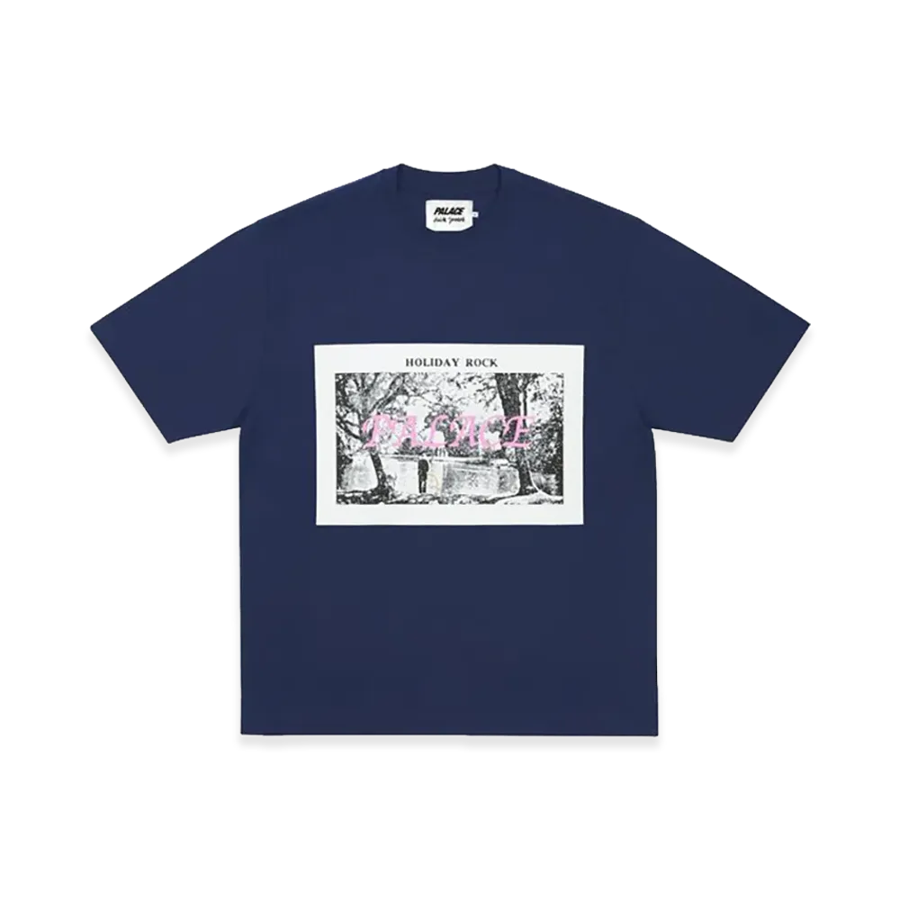 PALACE Dick Jewell T Shirt "Navy"