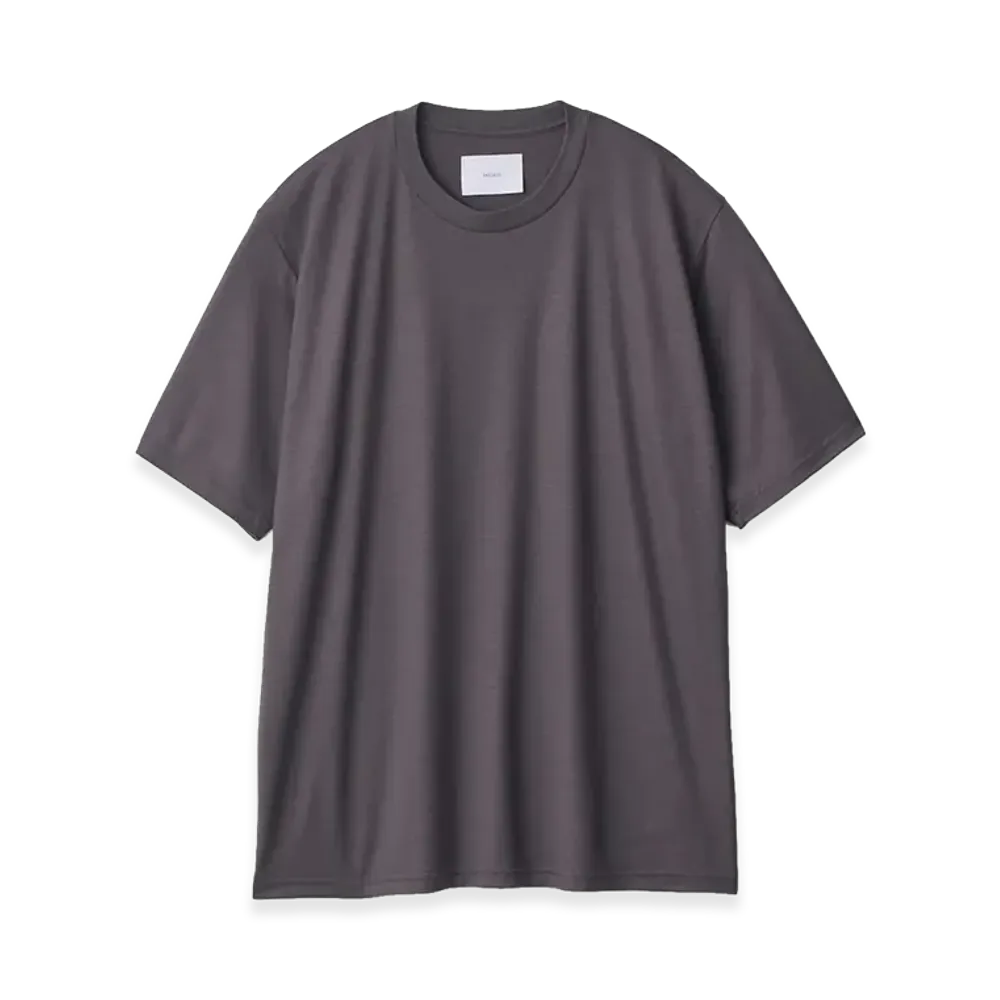 ssstein Fine Wool Oversized Short Sleeve Tee "Charcoal"