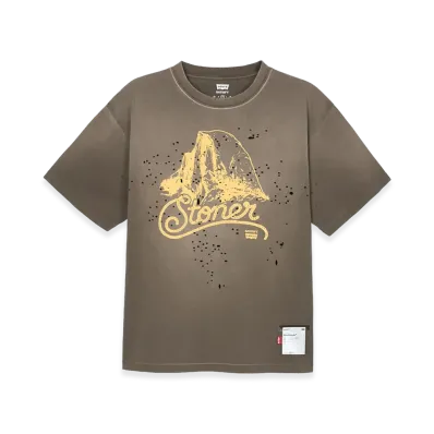 Levi's x SATISFY MothTech T‐Shirt "Aged Delicioso"