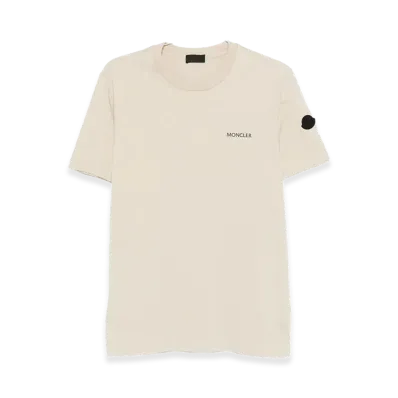 MONCLER T-Shirt "Beige"