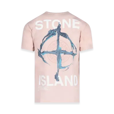 Stone Island 2NS85 Marble Three T-Shirt - 21SS "Antique Rose"