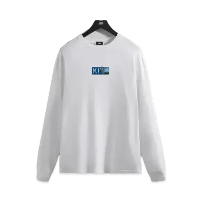 Kith Logo Peel L/S Tee "White"