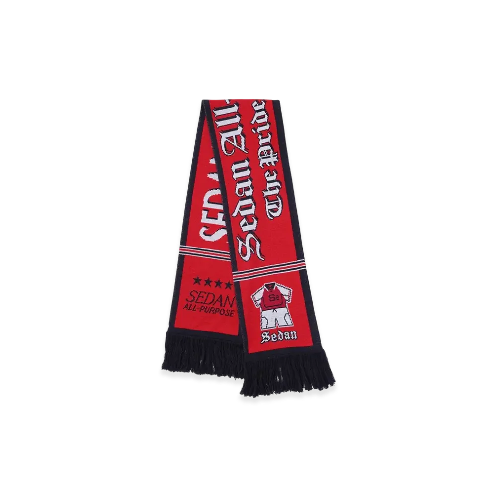 SEDAN ALL-PURPOSE Football Scarf "Red"