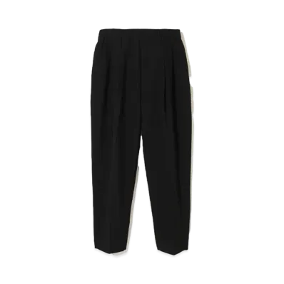 N.HOOLYWOOD Wide Tapered Easy Slacks "Black"