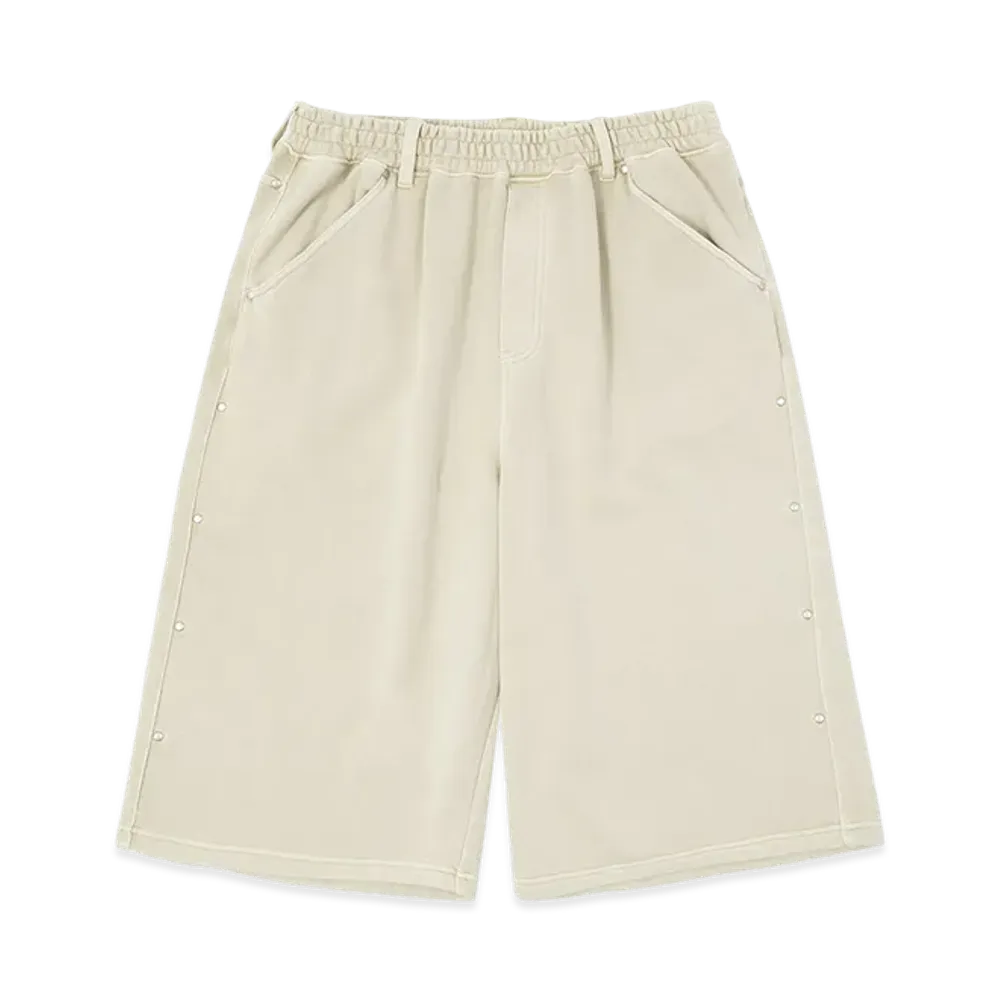HUF Studded 3/4 Fleece Pant "Beige"
