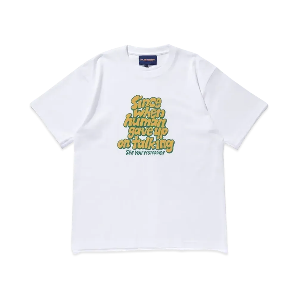 VERDY x SEE YOU YESTERDAY T-shirt "White"