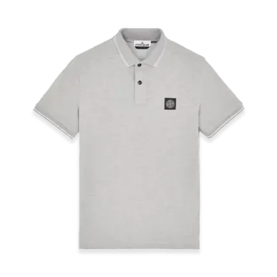 Stone Island Polo Shirt "Melange Grey"