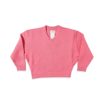 doublet Bounce Fusion Knit Pullover "Pink"